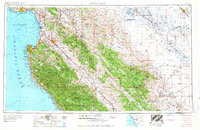 Santa Cruz 1958 topographic map preview