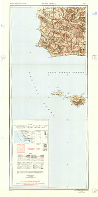 Santa Maria 1948 topographic map thumbnail