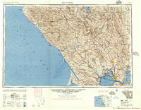 Santa Rosa 1947 topographic map thumbnail