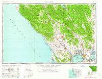 Santa Rosa 1962 topographic map thumbnail