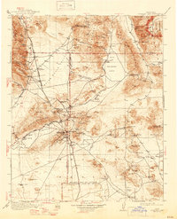 Searles Lake 1915 topographic map thumbnail