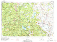 Susanville 1962 topographic map thumbnail