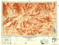 Trona 1953 topographic map thumbnail