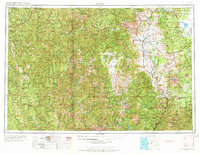 Weed 1958 topographic map preview