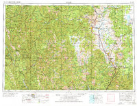 Weed 1958 topographic map preview
