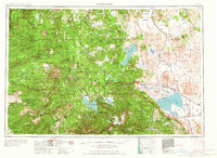 Westwood 1955 topographic map thumbnail
