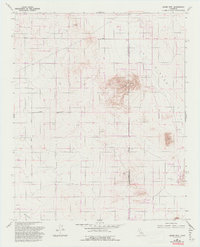 Adobe Mountain 1955 topographic map thumbnail