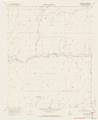 Agua Dulce 1960 topographic map thumbnail