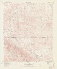 Aguanga 1954 topographic map thumbnail