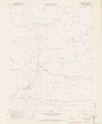 Alder Springs 1967 topographic map thumbnail