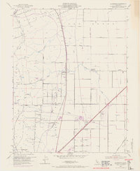 Allendale 1953 topographic map thumbnail