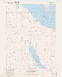 Almanor 1979 topographic map thumbnail
