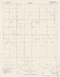 Alpine Butte 1957 topographic map thumbnail