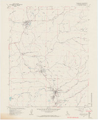 Amador City 1962 topographic map thumbnail