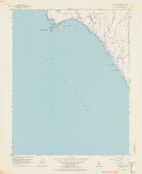 Ano Nuevo 1955 topographic map thumbnail