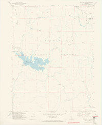 Antelope Lake 1972 topographic map thumbnail