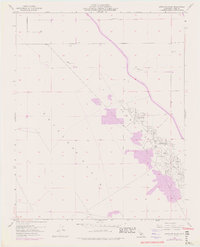 Antelope Plain 1954 topographic map thumbnail