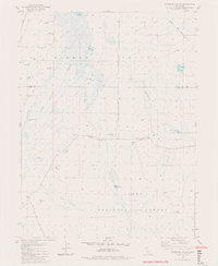 Antelope Valley 1981 topographic map thumbnail