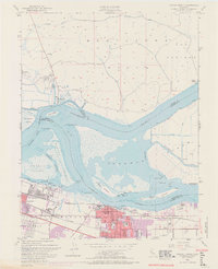 Antioch North 1953 topographic map thumbnail
