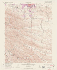 Antioch South 1953 topographic map thumbnail