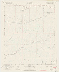 Apache Canyon 1943 topographic map thumbnail