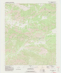 Apache Canyon 1991 topographic map thumbnail