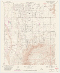 Apple Valley South 1971 topographic map thumbnail