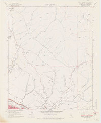 Arroyo Grande NE 1965 topographic map thumbnail