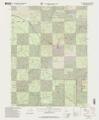 Ash Creek Butte 1998 topographic map thumbnail