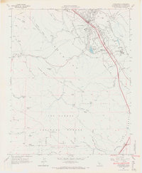 Atascadero 1965 topographic map thumbnail