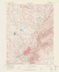 Auburn 1953 topographic map thumbnail