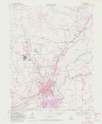 Auburn 1953 topographic map thumbnail