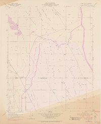Avenal Gap 1954 topographic map thumbnail