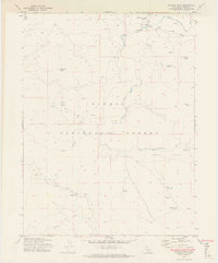 Babcock Peak 1972 topographic map thumbnail