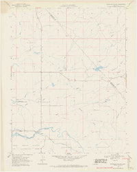 Bachelor Valley 1968 topographic map thumbnail