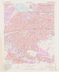 Baldwin Park 1966 topographic map thumbnail