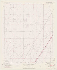 Baldy Mesa 1956 topographic map thumbnail
