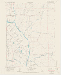 Balls Ferry 1965 topographic map thumbnail