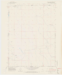 Barrel Springs 1966 topographic map thumbnail