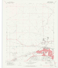 Barstow 1971 topographic map thumbnail