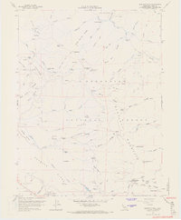 Bartlett Mtn 1958 topographic map thumbnail