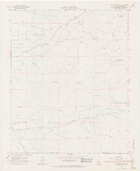 Bear Mountain 1966 topographic map thumbnail