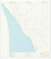 Bear Harbor 1969 topographic map thumbnail