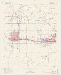 Beaumont 1953 topographic map thumbnail