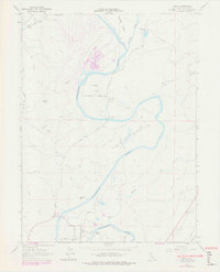 Bend 1965 topographic map thumbnail