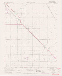 Berenda 1961 topographic map thumbnail