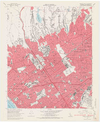 Beverly Hills 1966 topographic map thumbnail