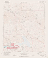 Big Bear City 1971 topographic map thumbnail