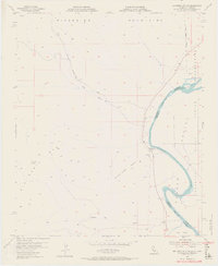 Big Maria Mts NE 1954 topographic map thumbnail