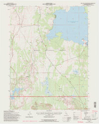Big Sage Reservoir 1993 topographic map thumbnail